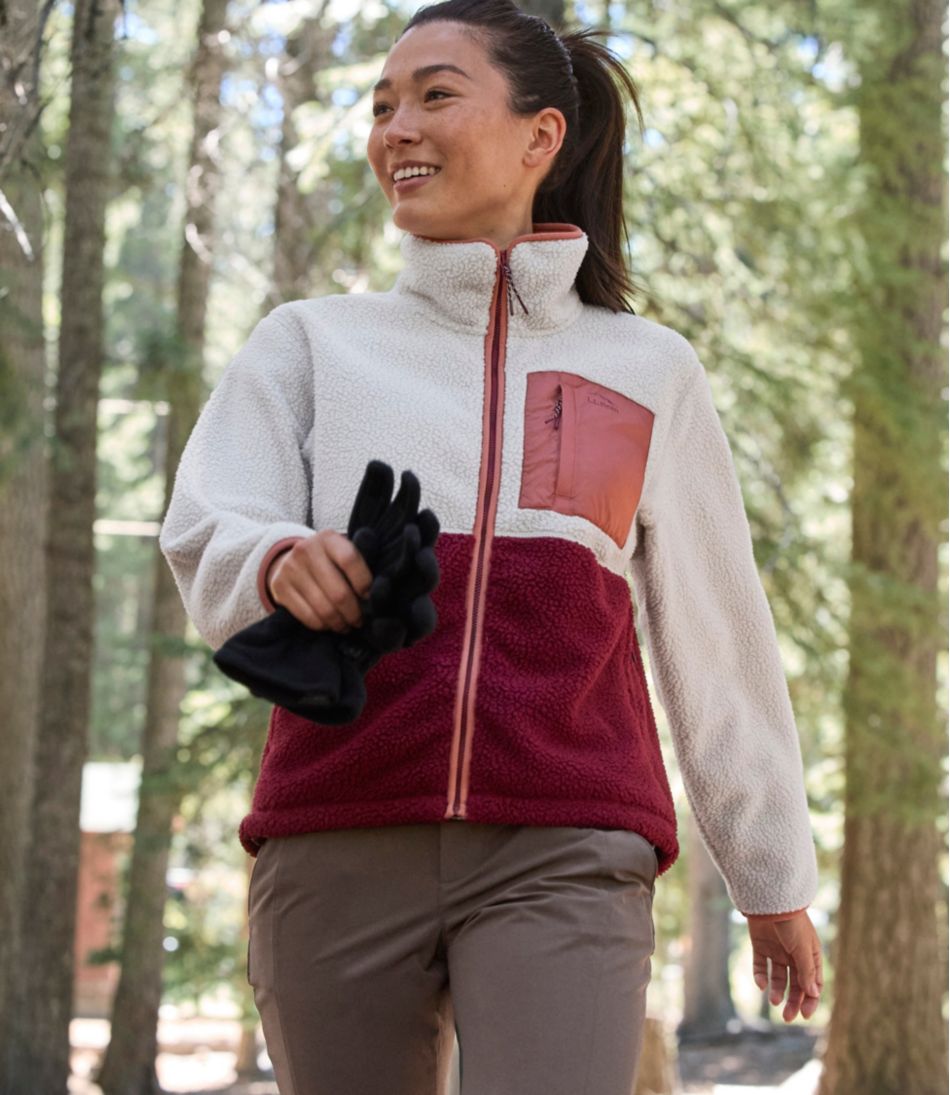 L.L.Bean | Women's Mountainside Fleece Jacket, Colorblock