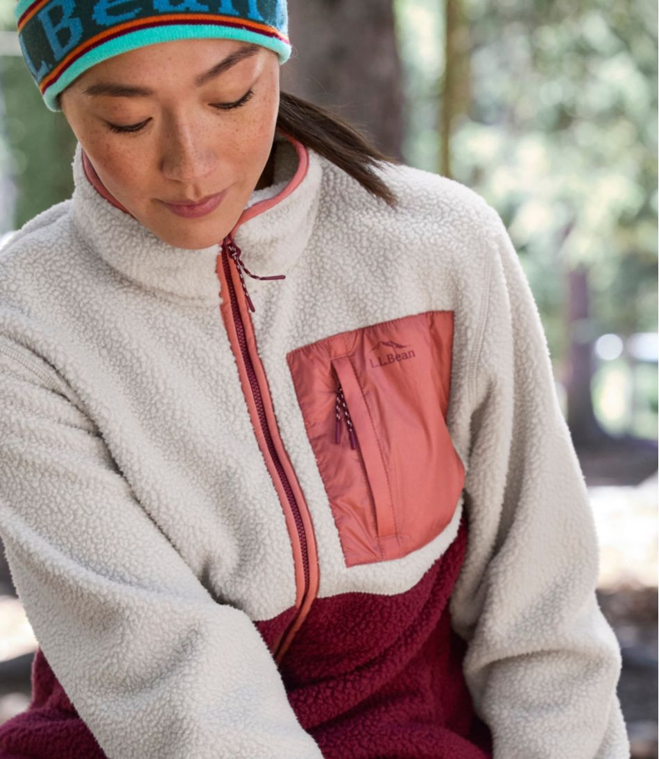 L.L.Bean | Women's Mountainside Fleece Jacket, Colorblock