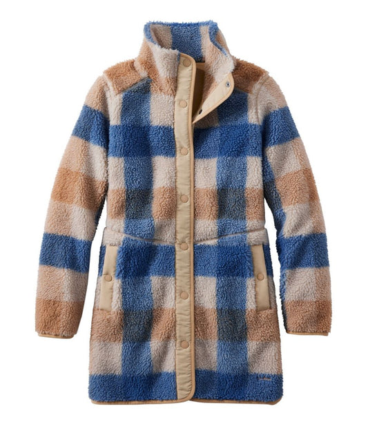 L.L.Bean | Women's Bean's Sherpa Fleece Coat, Print