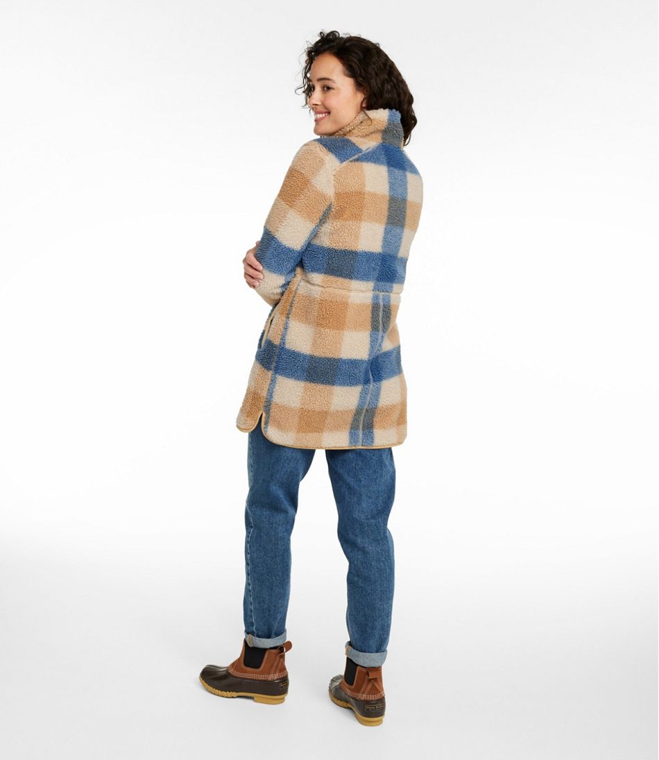 L.L.Bean | Women's Bean's Sherpa Fleece Coat, Print