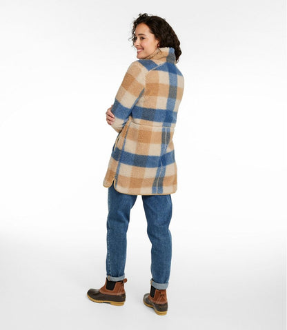 L.L.Bean | Women's Bean's Sherpa Fleece Coat, Print