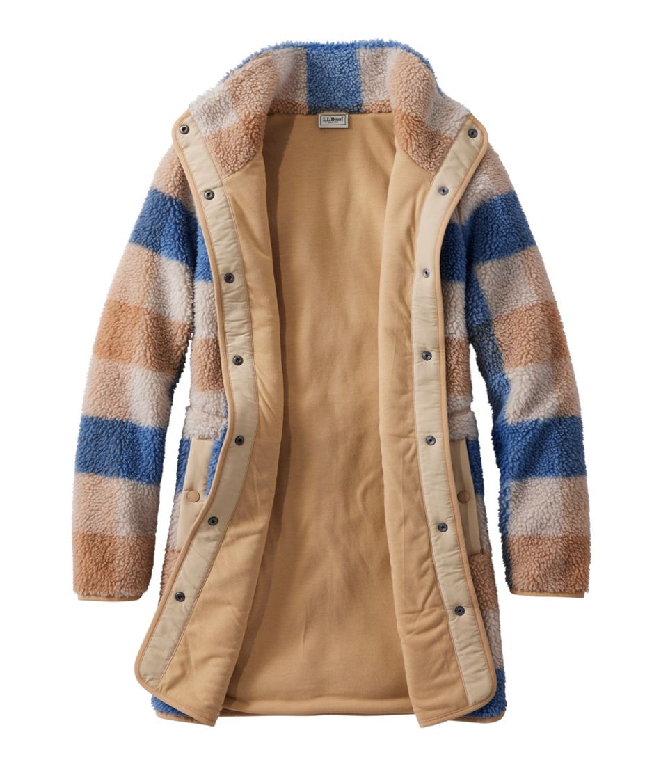 L.L.Bean | Women's Bean's Sherpa Fleece Coat, Print