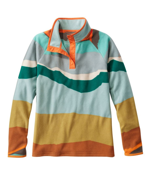 L.L.Bean | Women's All Season Access Fleece Pullover, Print