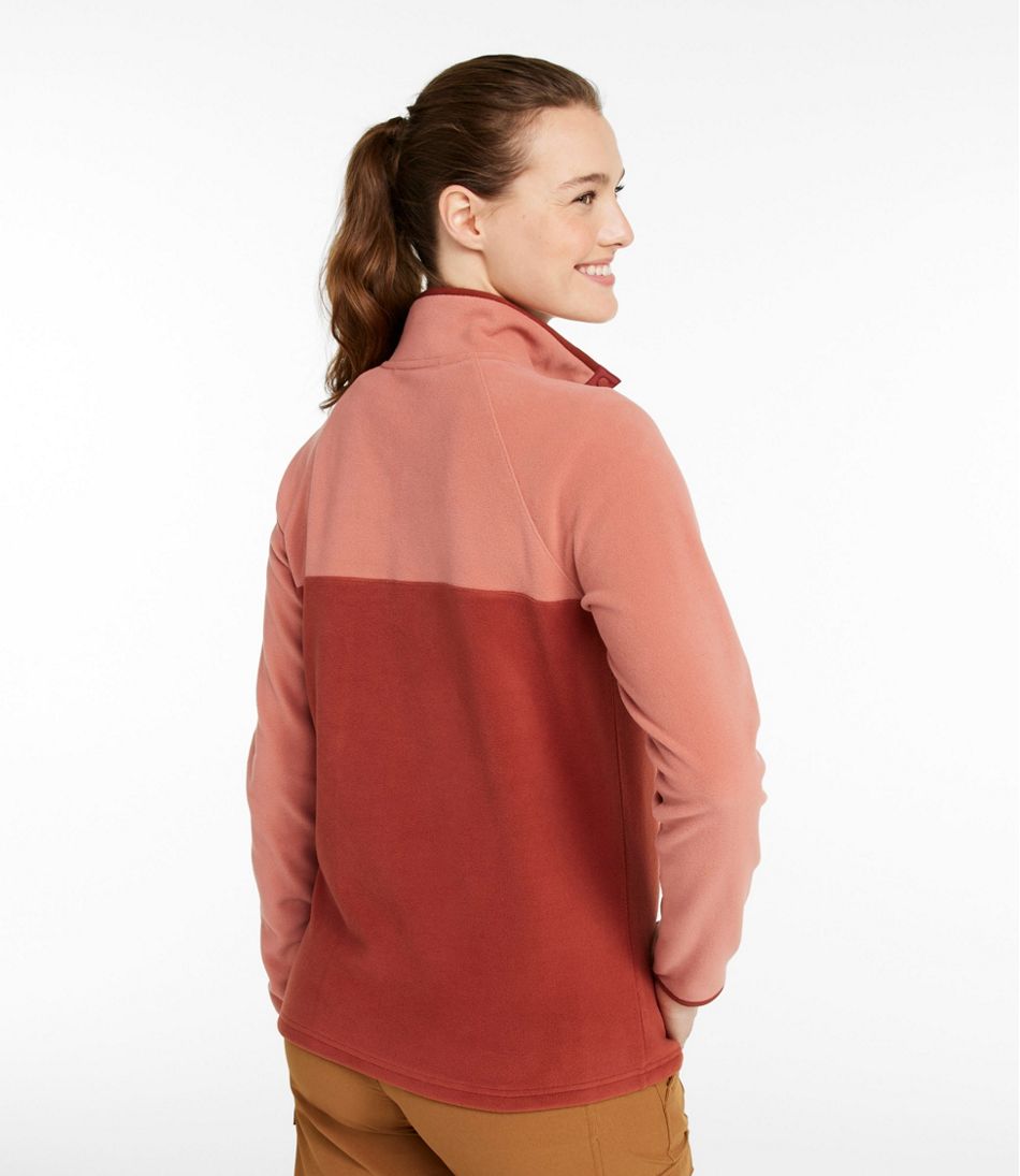 L.L.Bean | Women's All Season Access Fleece Pullover, Colorblock
