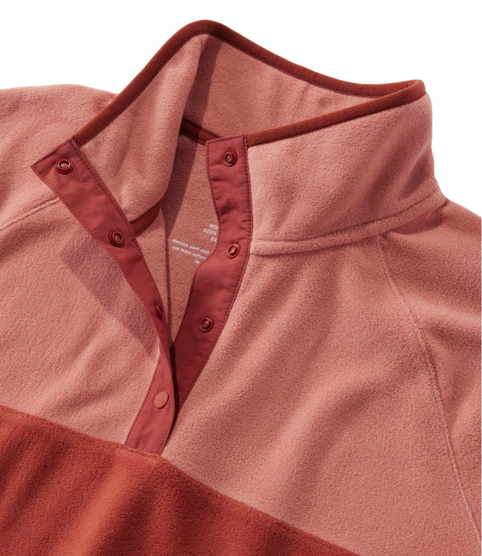 L.L.Bean | Women's All Season Access Fleece Pullover, Colorblock