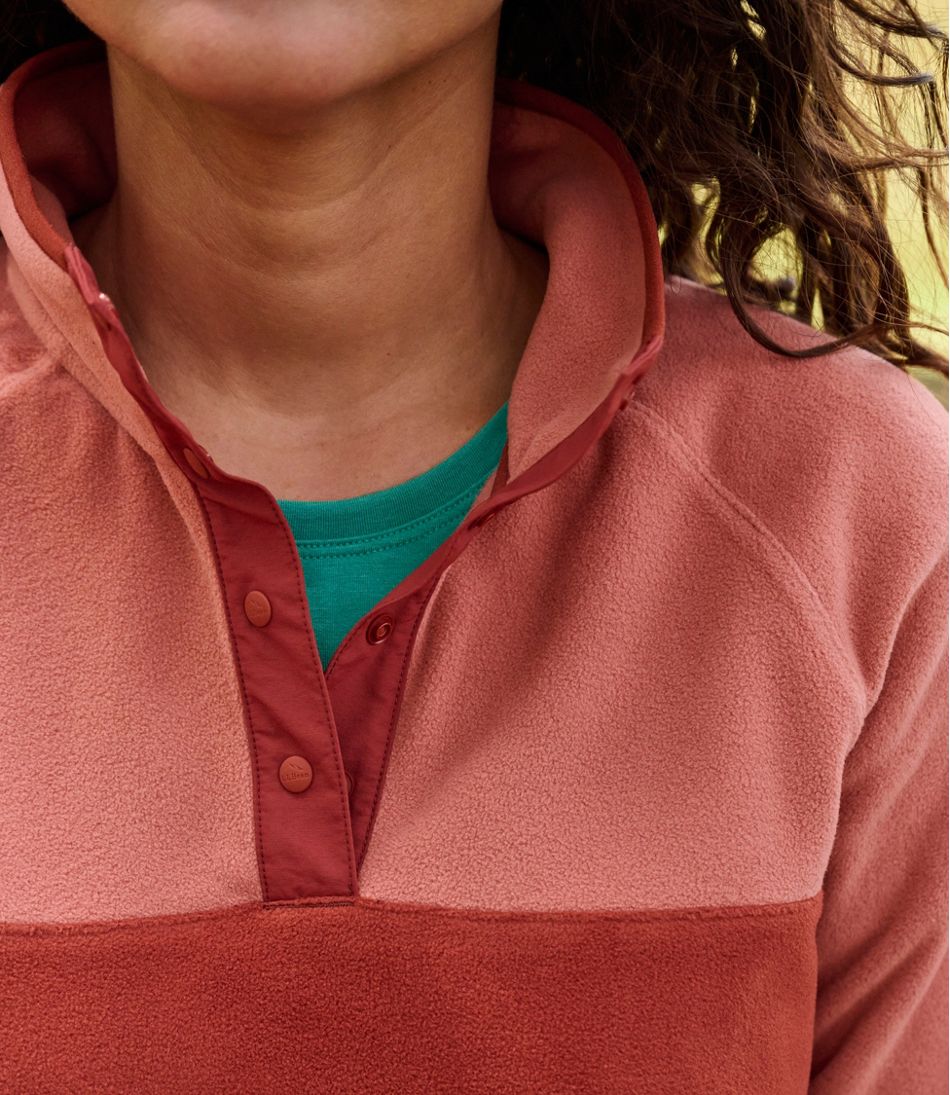 L.L.Bean | Women's All Season Access Fleece Pullover, Colorblock