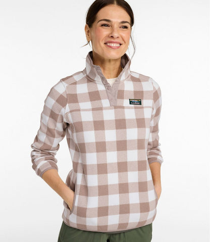 L.L.Bean | Women's L.L.Bean Sweater Fleece Pullover, Print