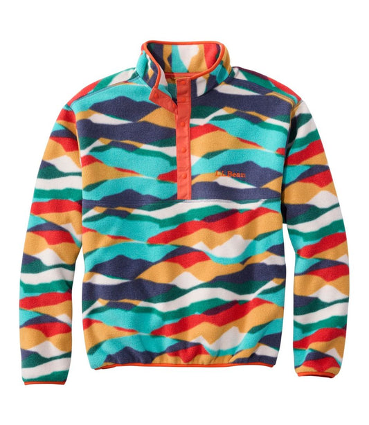 L.L.Bean | Adults' Bean's Classic Fleece Pullover, Print