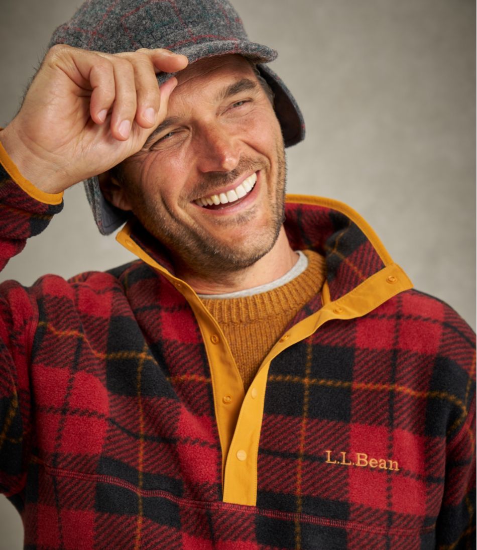 L.L.Bean | Adults' Bean's Classic Fleece Pullover, Print
