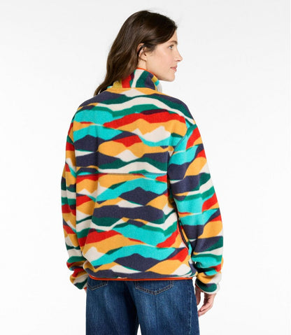 L.L.Bean | Adults' Bean's Classic Fleece Pullover, Print