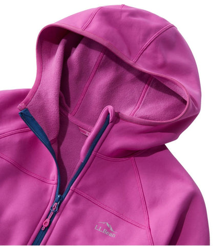 L.L.Bean | Women's PrimaLoft ThermaStretch Fleece Jacket, Hooded Full-Zip