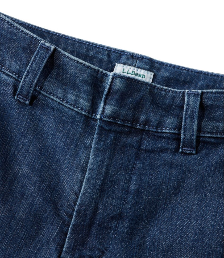 L.L.Bean | Women's True Shape Jeans, High-Rise Wide-Leg Trouser