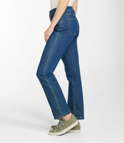 L.L.Bean | Women's True Shape Jeans, High-Rise Straight-Leg