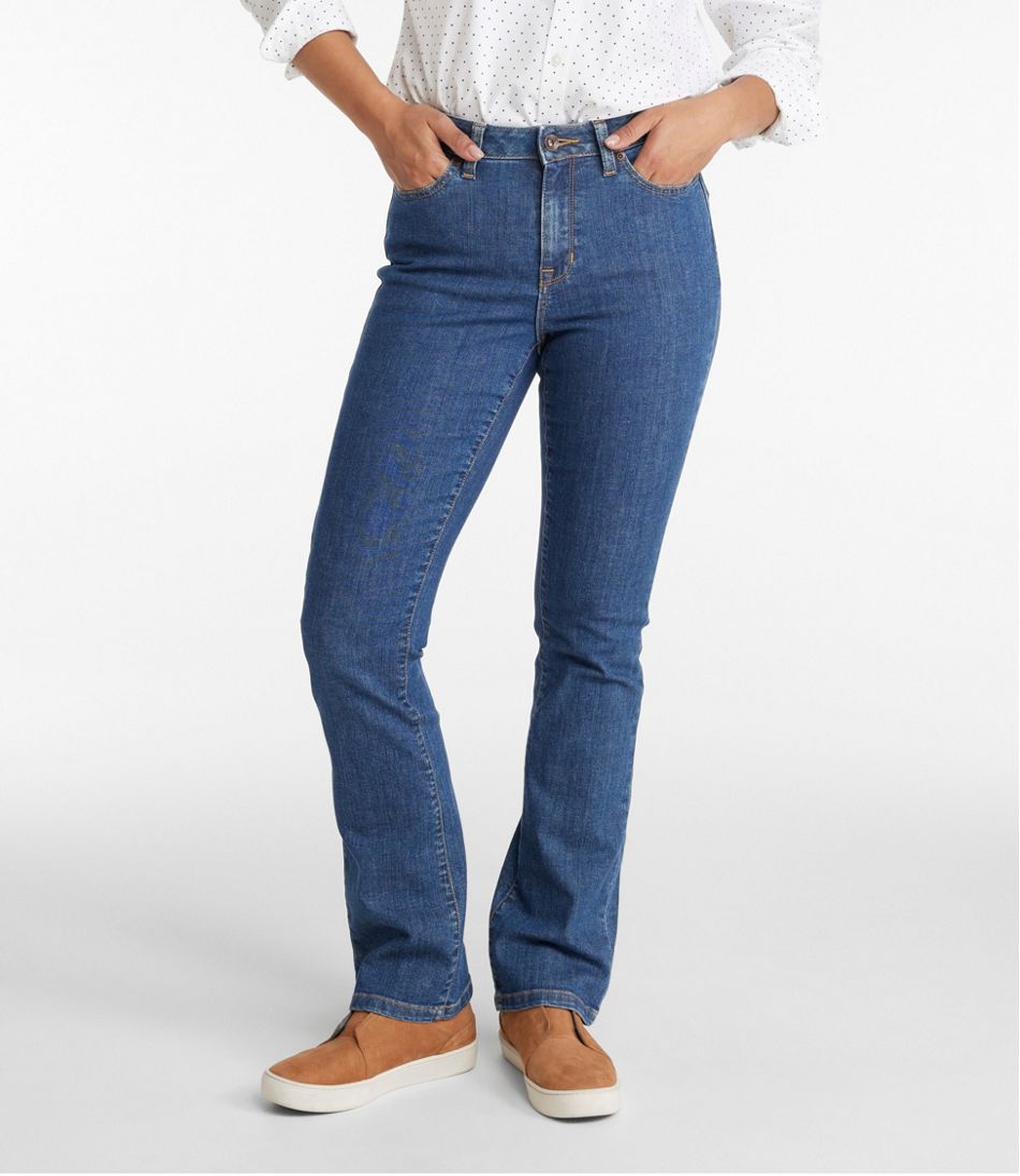 L.L.Bean | Women's True Shape Jeans, High-Rise Bootcut