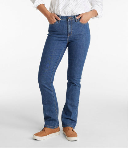 L.L.Bean | Women's True Shape Jeans, High-Rise Bootcut