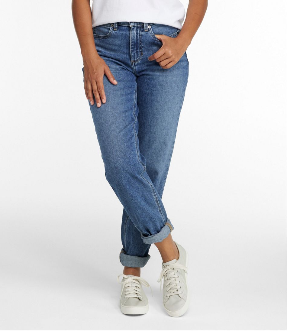 L.L.Bean | Women's 207 Vintage Jeans, High-Rise Boyfriend
