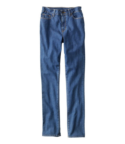 L.L.Bean | Women's True Shape Jeans, High-Rise Slim-Leg