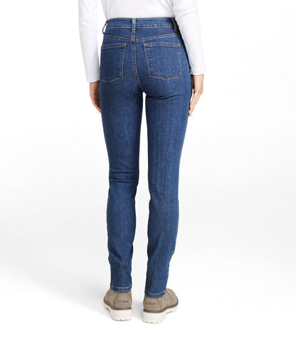 L.L.Bean | Women's True Shape Jeans, High-Rise Slim-Leg