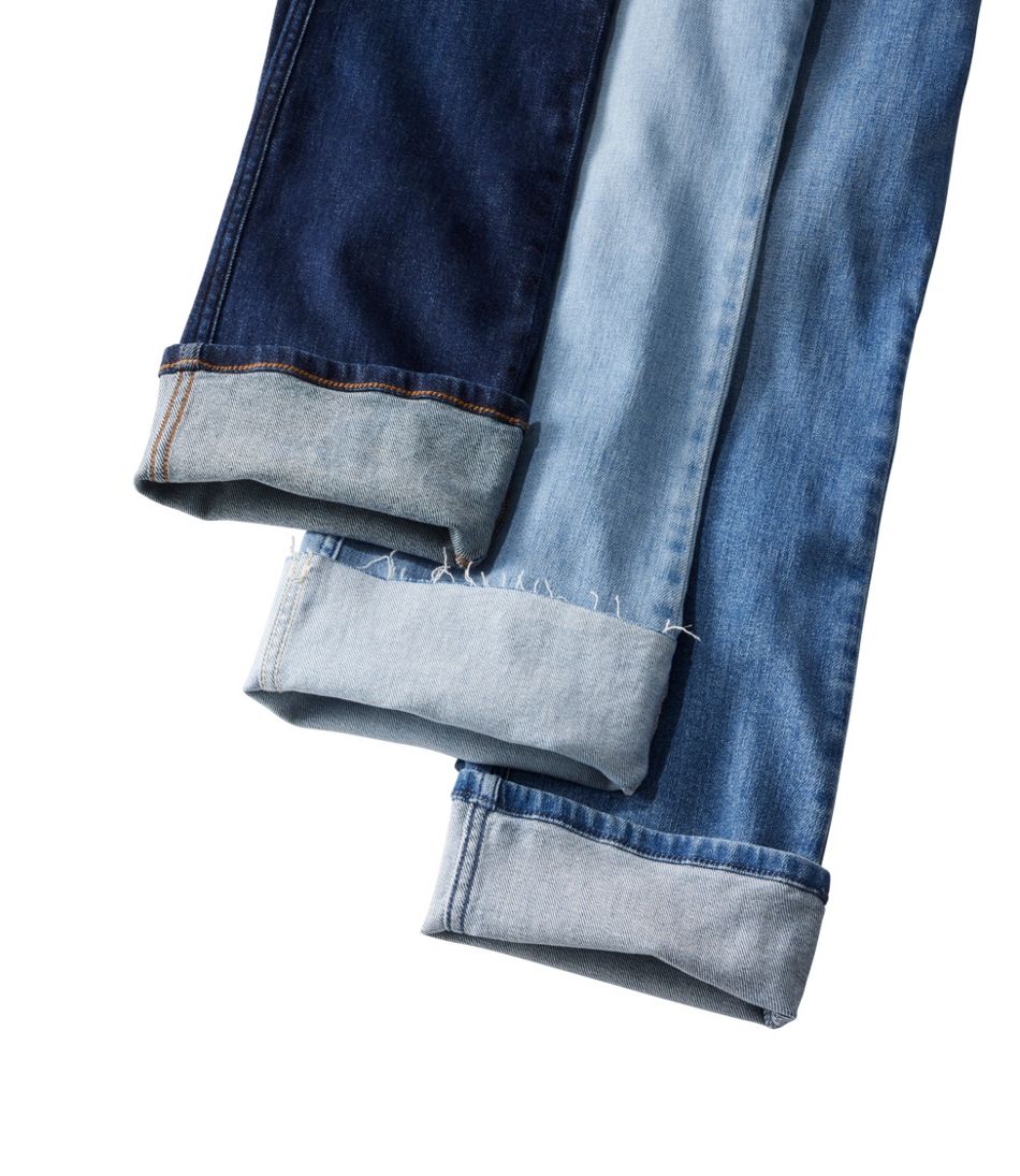 L.L.Bean | Women's L.L.Bean Everyday Stretch Jeans, High-Rise Mini Bootcut Ankle