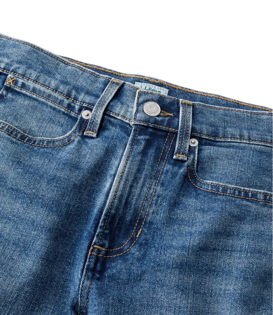 L.L.Bean | Women's 207 Vintage Jeans, High-Rise Stovepipe Ankle