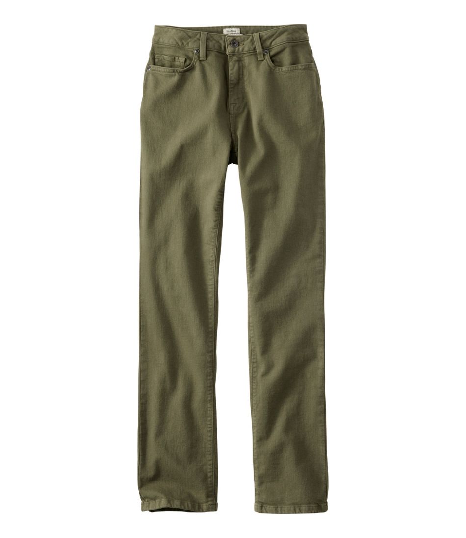 L.L.Bean | Women's True Shape Jeans, High-Rise Straight-Leg Colors