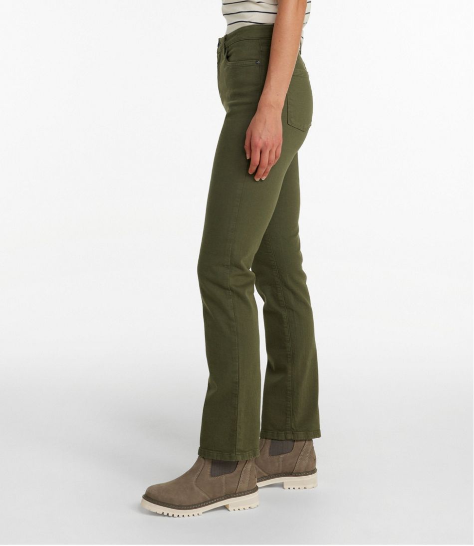 L.L.Bean | Women's True Shape Jeans, High-Rise Straight-Leg Colors