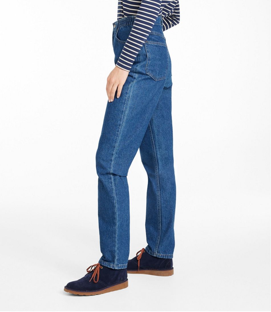 L.L.Bean | Women's Double L® Jeans, Ultra High-Rise Comfort Waist Tapered Leg