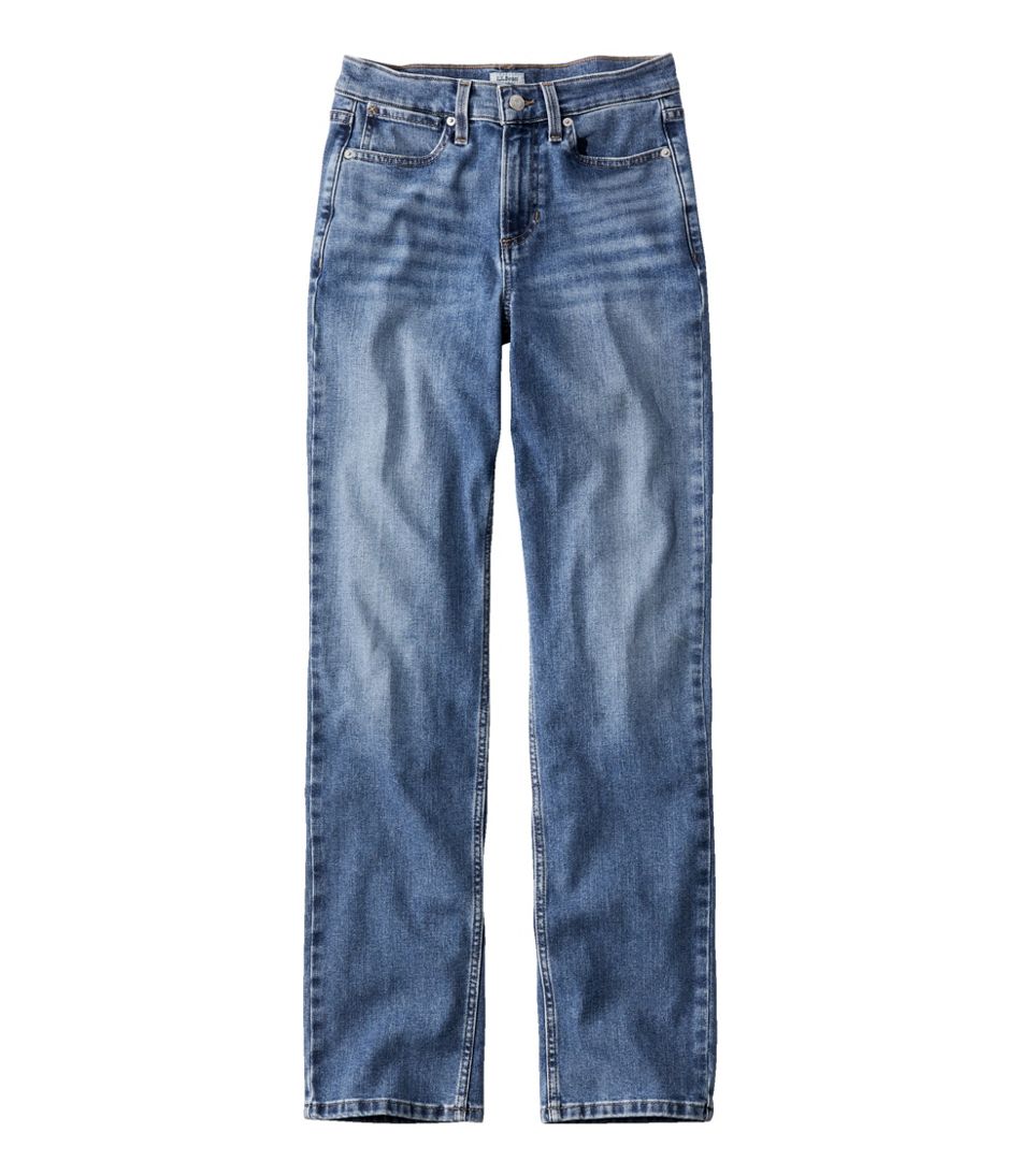 L.L.Bean | Women's 207 Vintage Jeans, High-Rise Straight-Leg