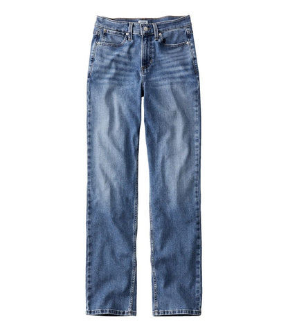 L.L.Bean | Women's 207 Vintage Jeans, High-Rise Straight-Leg