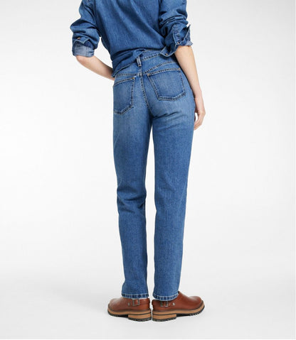 L.L.Bean | Women's 207 Vintage Jeans, High-Rise Straight-Leg