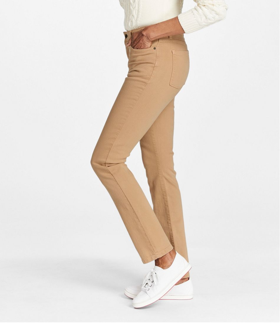 L.L.Bean | Women's True Shape Jeans, High-Rise Slim-Leg Colors