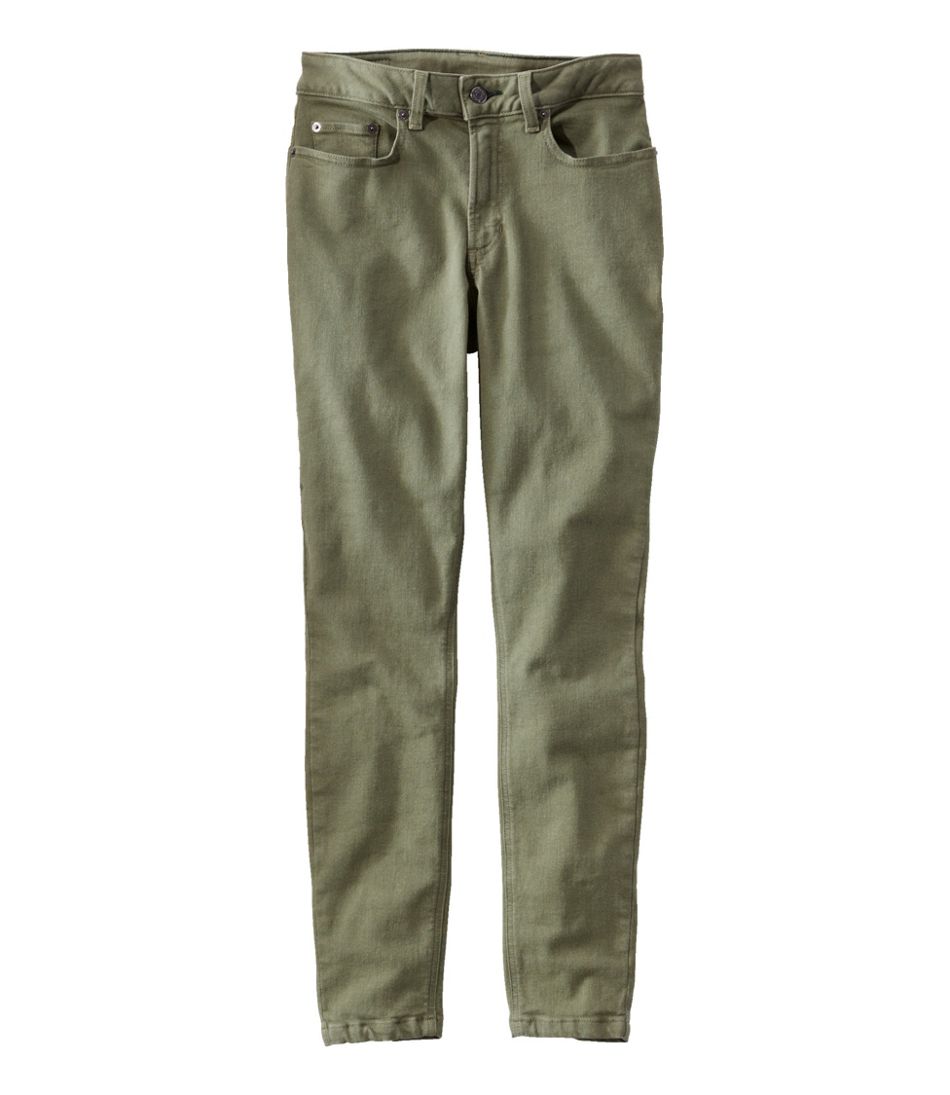 L.L.Bean | Women's BeanFlex®Jeans, High-Rise Slim-Leg Ankle Color