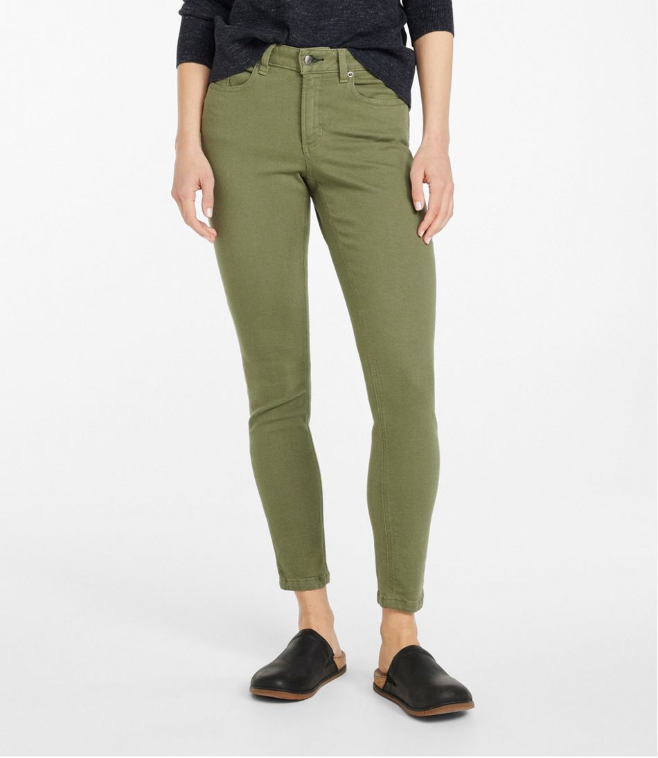 L.L.Bean | Women's BeanFlex®Jeans, High-Rise Slim-Leg Ankle Color