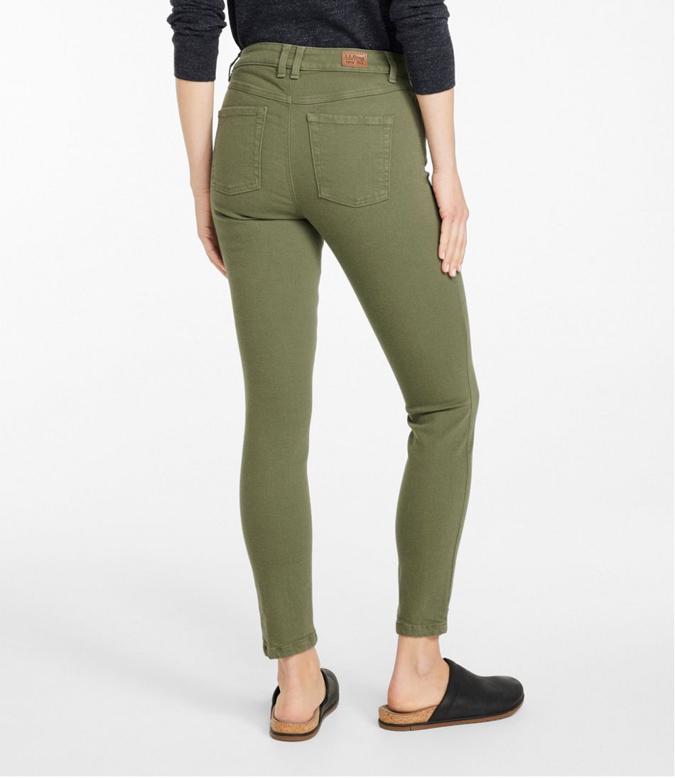 L.L.Bean | Women's BeanFlex®Jeans, High-Rise Slim-Leg Ankle Color