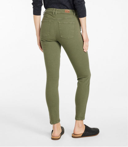 L.L.Bean | Women's BeanFlex®Jeans, High-Rise Slim-Leg Ankle Color