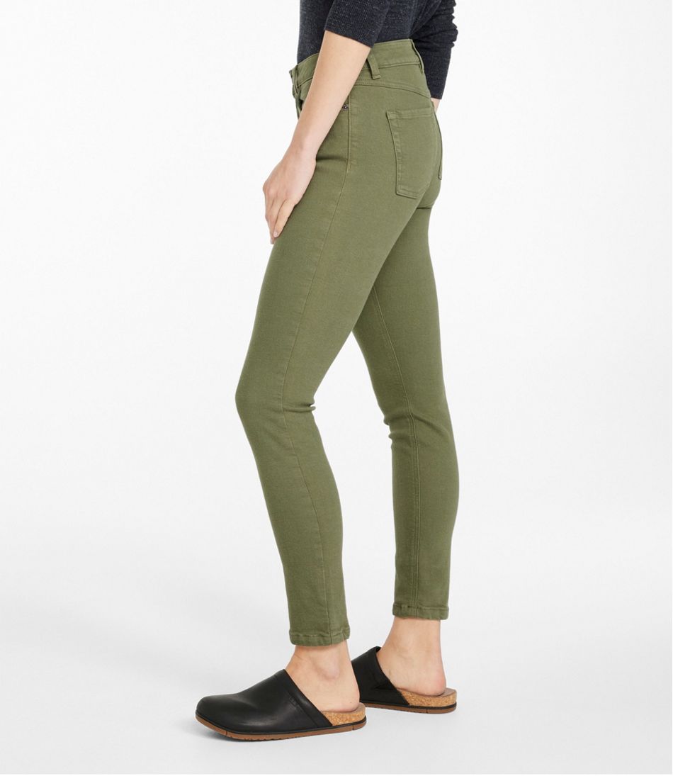 L.L.Bean | Women's BeanFlex®Jeans, High-Rise Slim-Leg Ankle Color