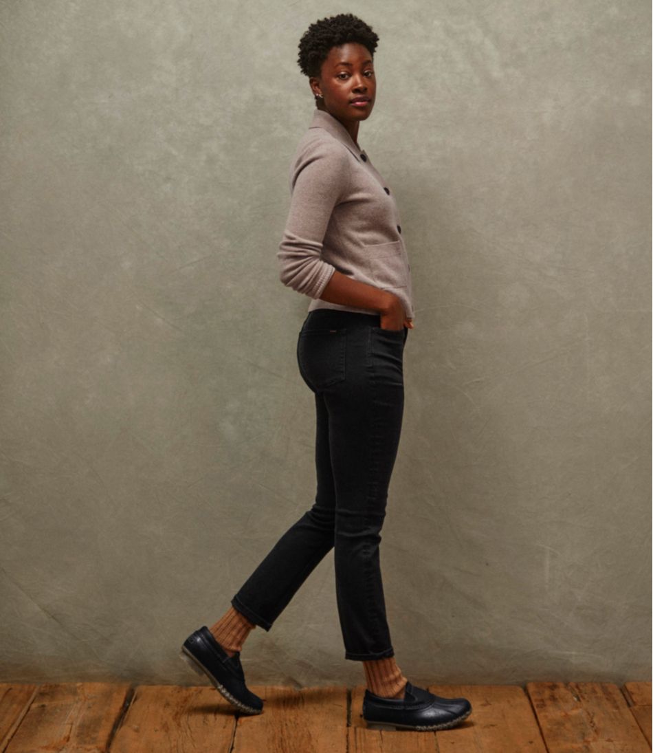L.L.Bean | Women's Signature Super Stretch Jeans, High-Rise Skinny-Leg Ankle