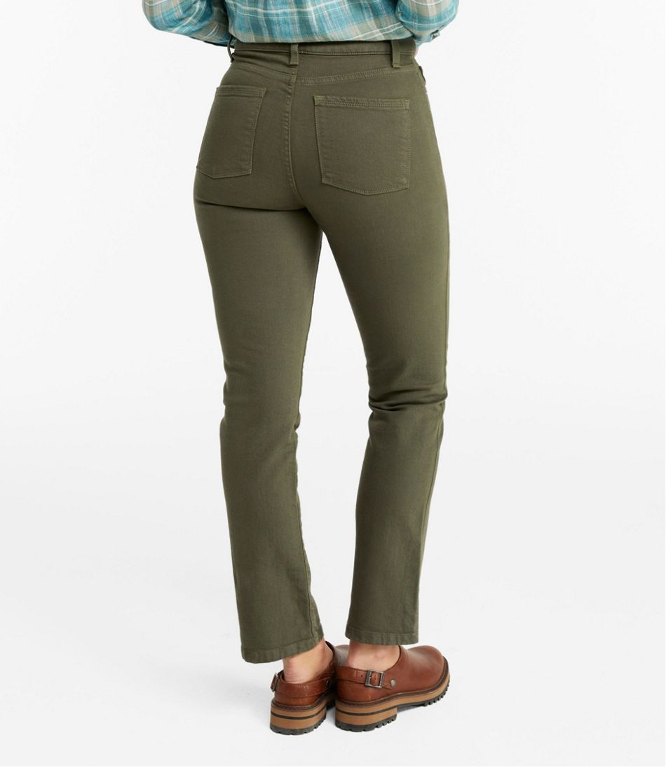 L.L.Bean | Women's True Shape Jeans, High-Rise Slim-Leg Ankle Colors