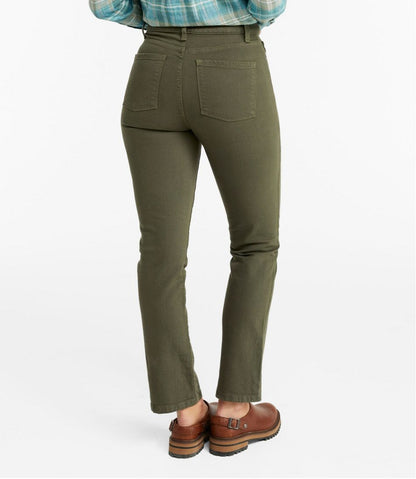 L.L.Bean | Women's True Shape Jeans, High-Rise Slim-Leg Ankle Colors