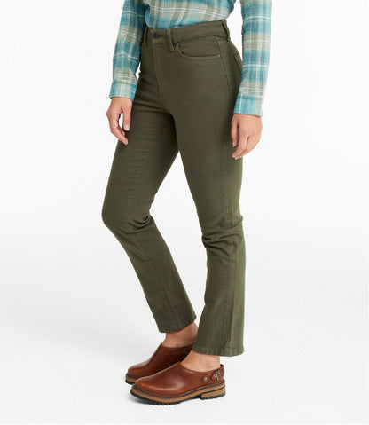 L.L.Bean | Women's True Shape Jeans, High-Rise Slim-Leg Ankle Colors