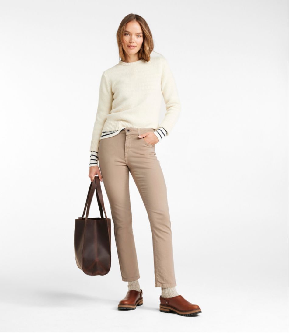 L.L.Bean | Women's True Shape Jeans, High-Rise Slim-Leg Ankle Colors