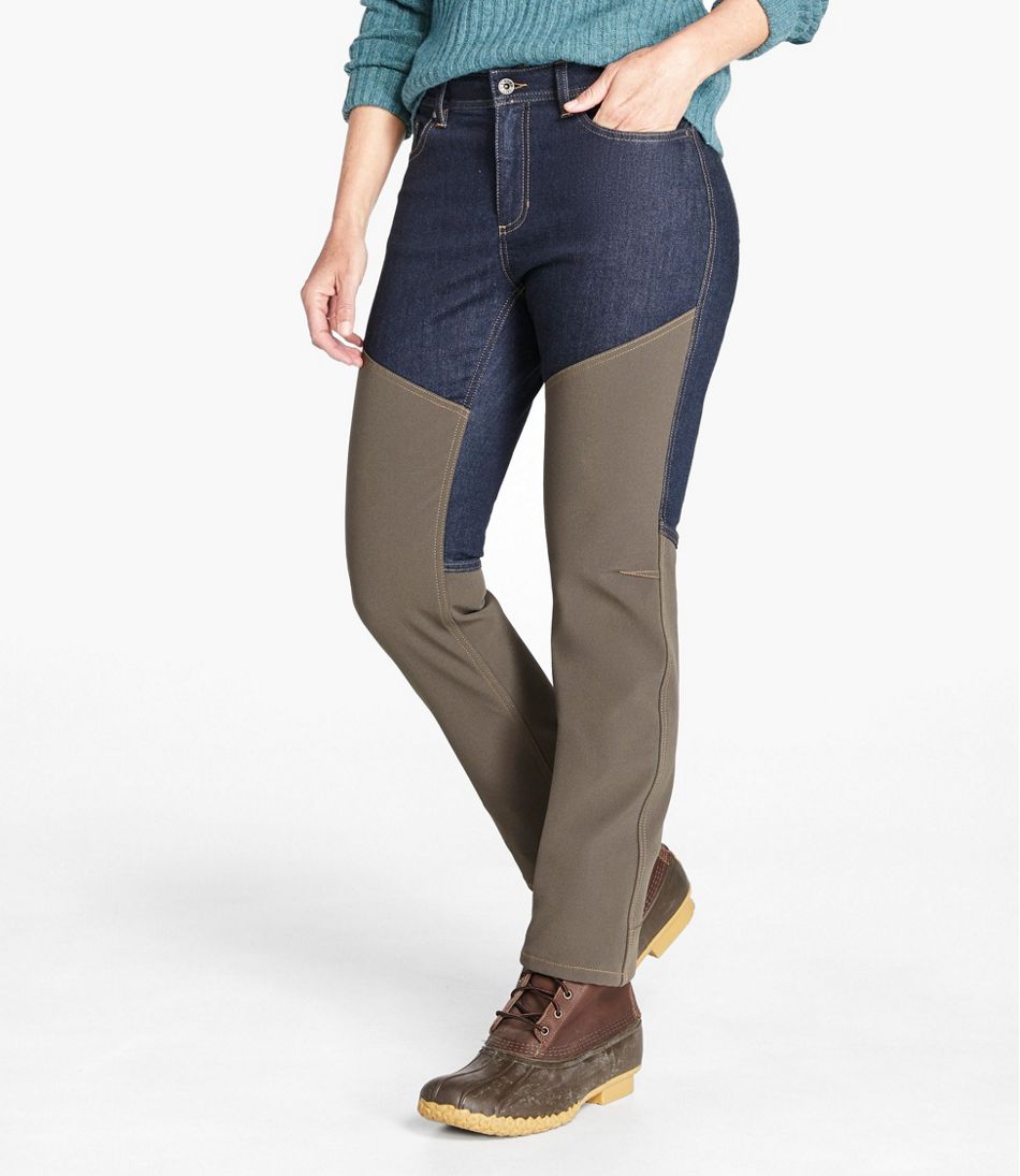 L.L.Bean | Women's Stretch Briar Jeans, Mid-Rise