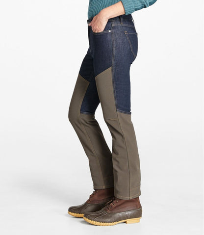 L.L.Bean | Women's Stretch Briar Jeans, Mid-Rise