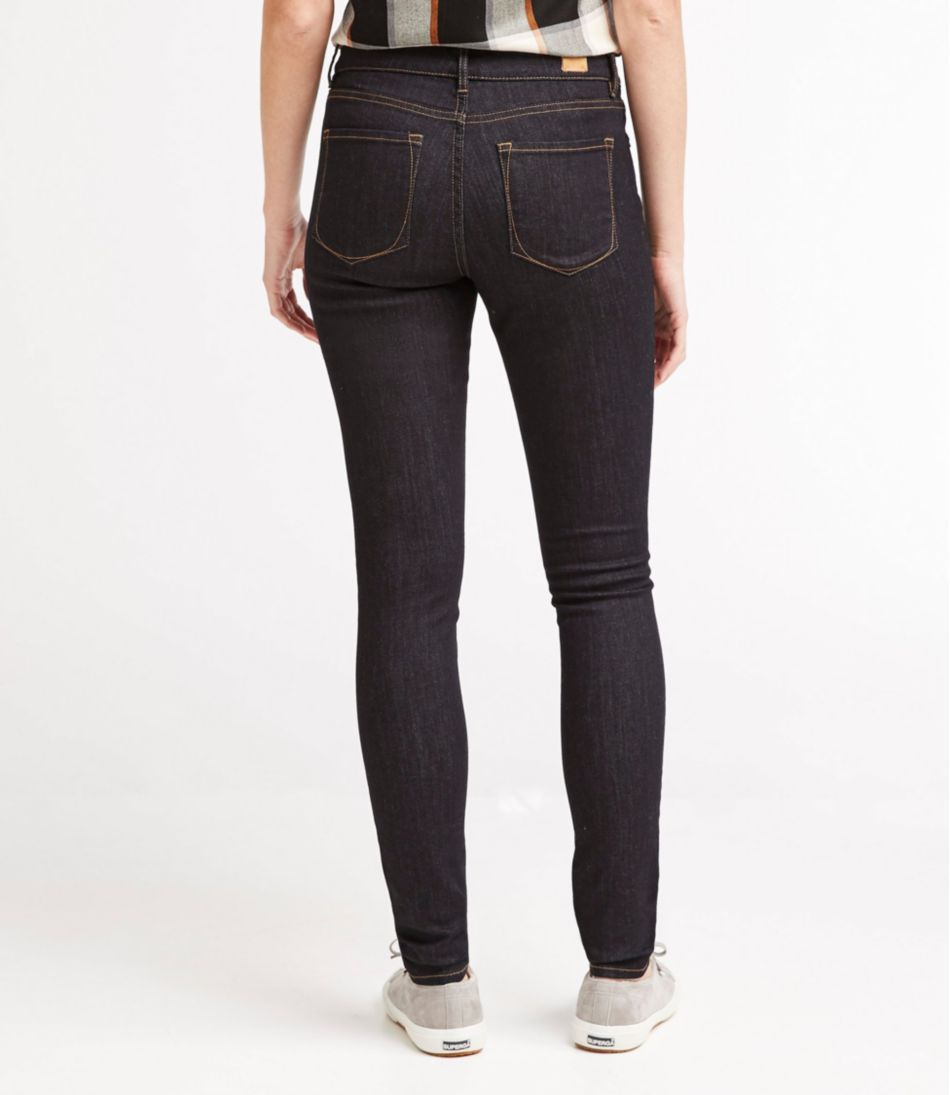 L.L.Bean | Women's Signature Premium Skinny Jeans, Mid-Rise