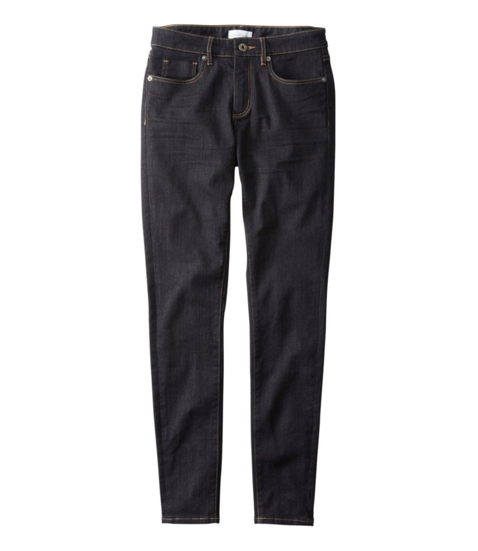 L.L.Bean | Women's Signature Premium Skinny Jeans, Mid-Rise