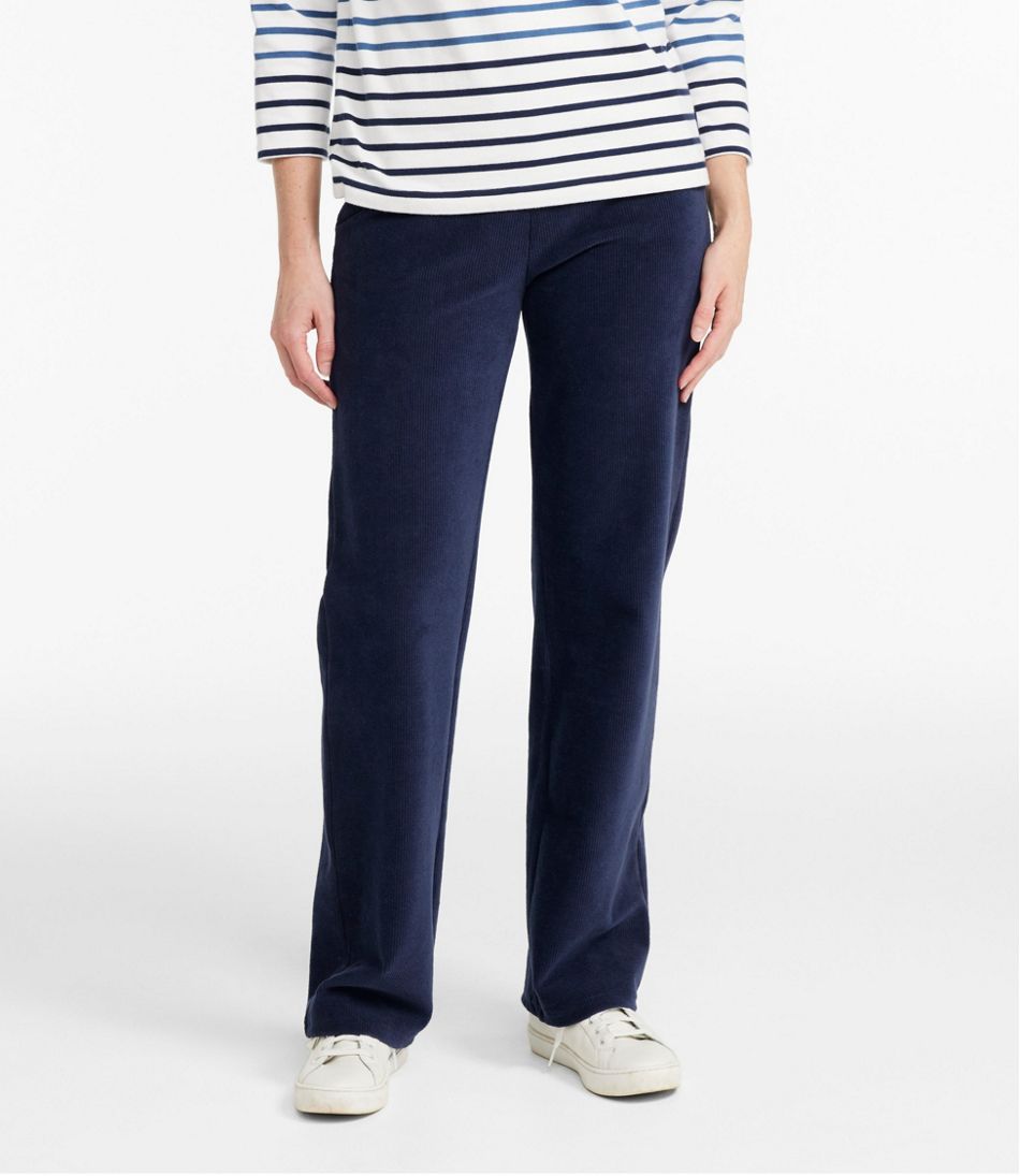 L.L.Bean | Women's Perfect Fit Knit Cords, Straight-Leg
