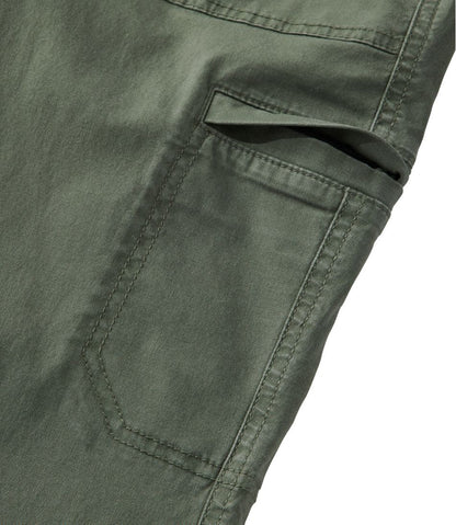 L.L.Bean | Women's 207 Vintage Cotton Canvas Pants, Mid-Rise Straight-Leg Cargo