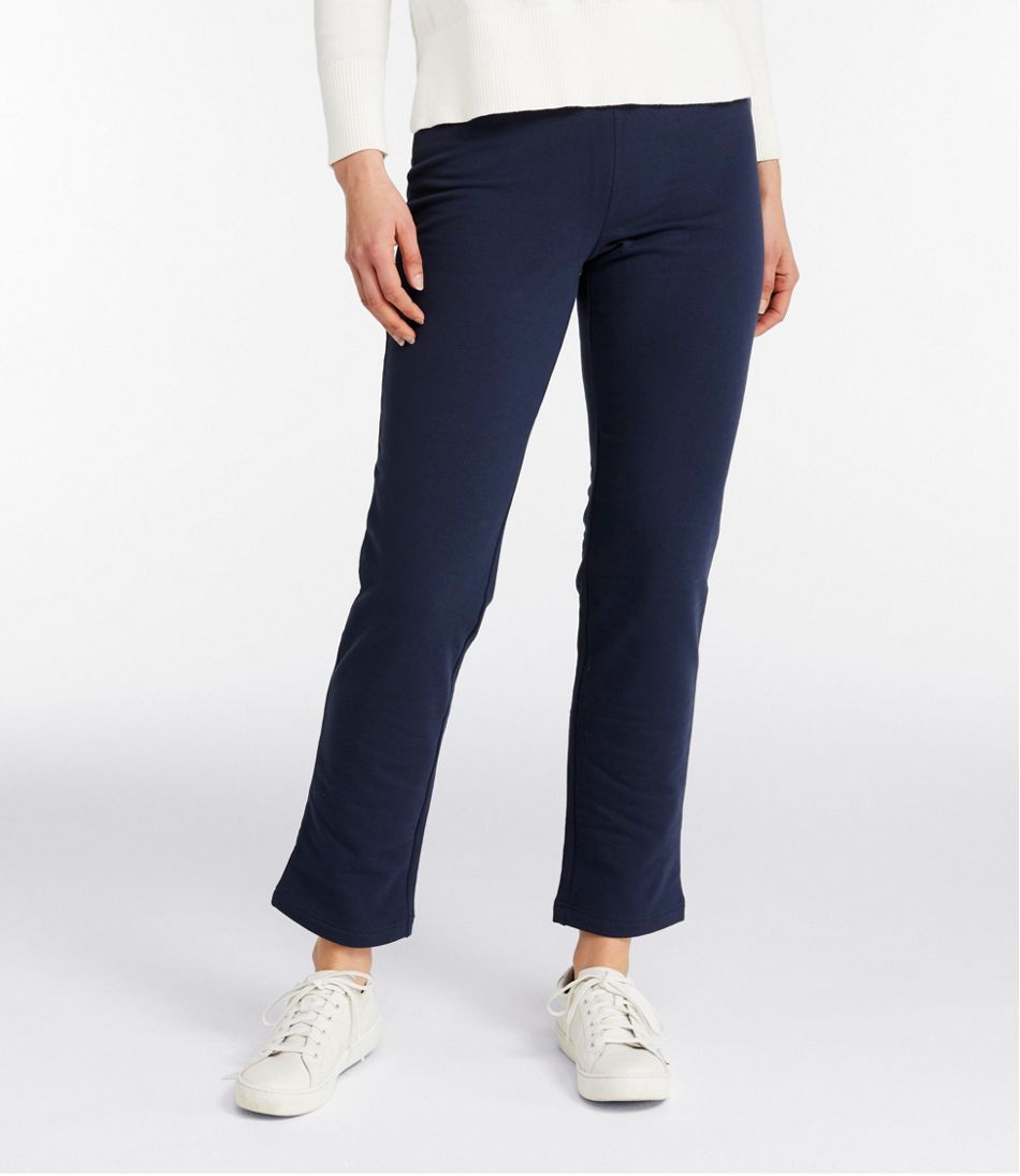 L.L.Bean | Women's Perfect Fit Pants, Fleece-Backed Slim-Leg