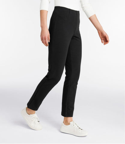 L.L.Bean | Women's Perfect Fit Pants, Fleece-Backed Slim-Leg