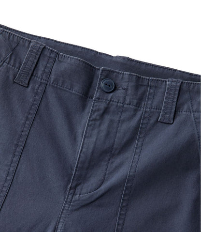 L.L.Bean | Women's 207 Vintage Cotton Canvas Pants, High-Rise Wide-Leg